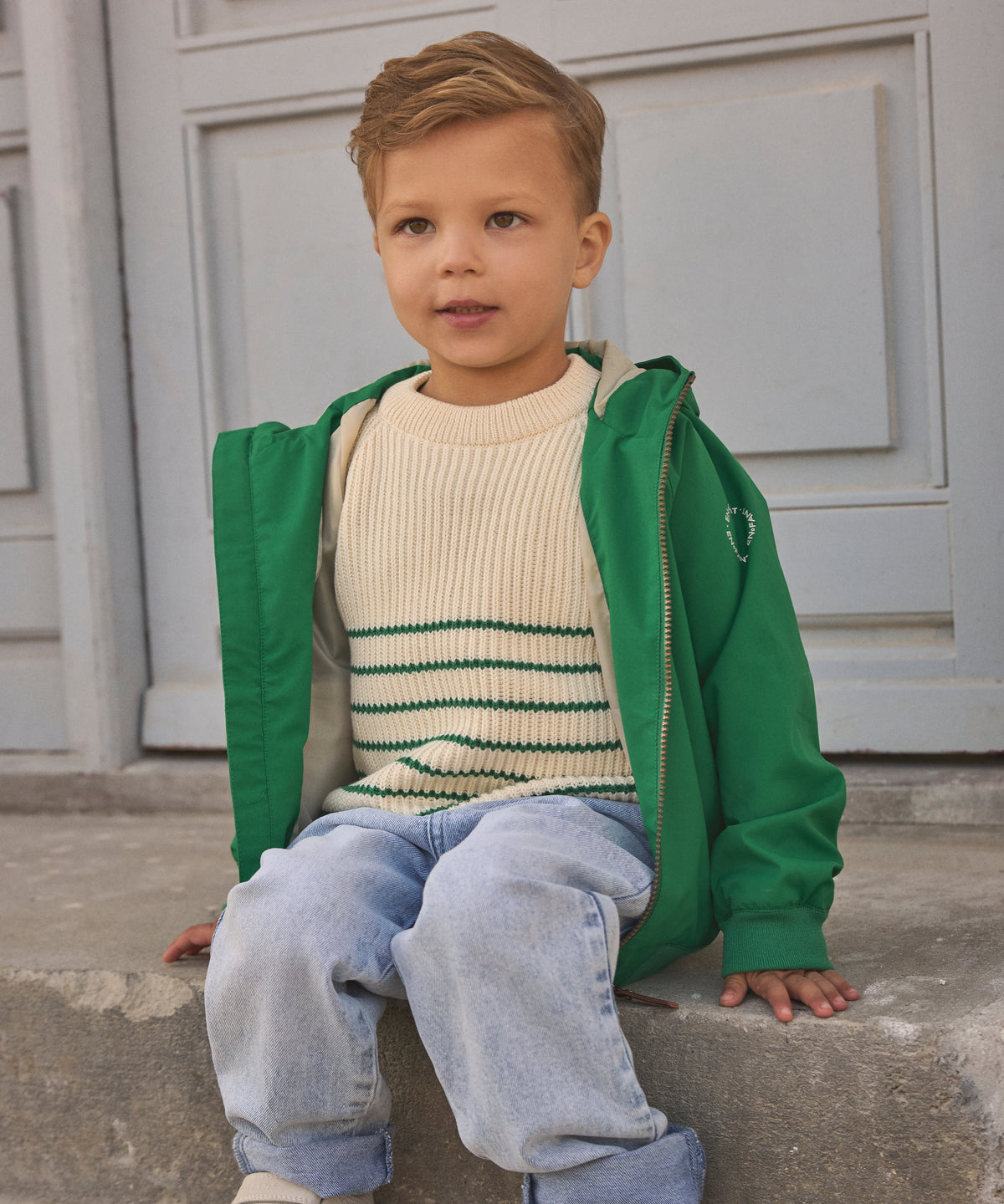 Jeans light blue denim, Enfant