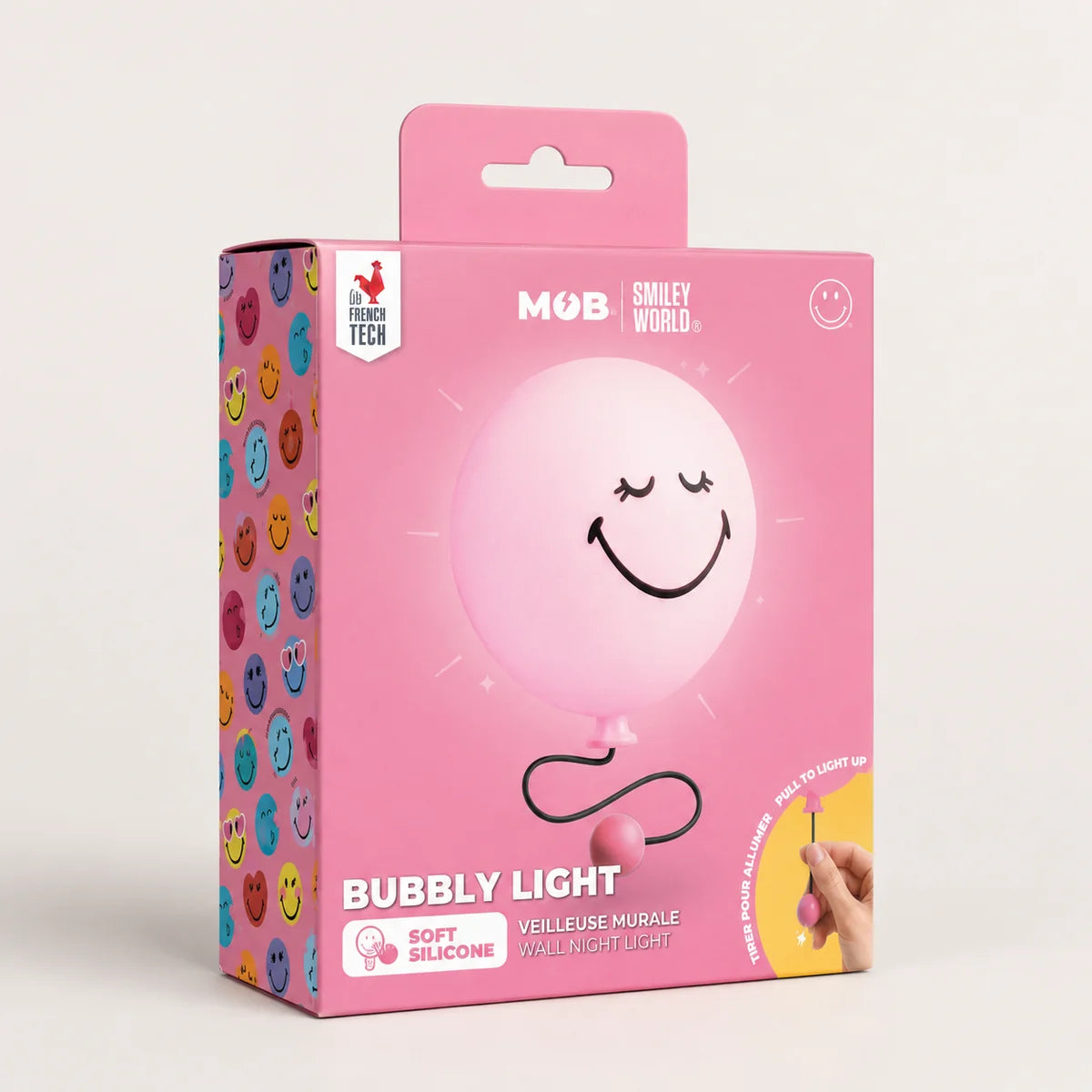 MOB - Bubbly Light - Pink - SMILEY WORLD®