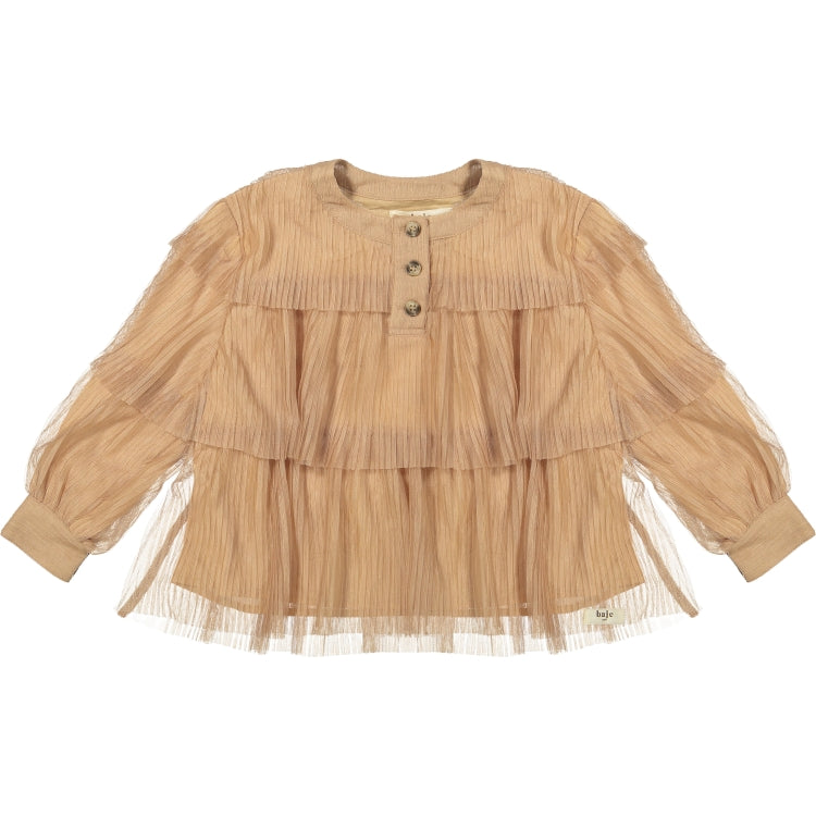 Blouse Meyrin sand dessert, Baje Studio