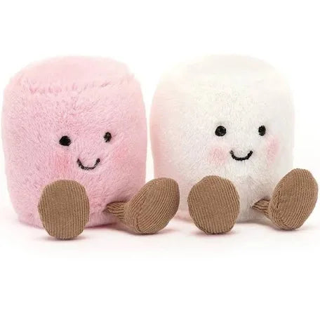 Amuseable pink and white marshmallow, Jellycat