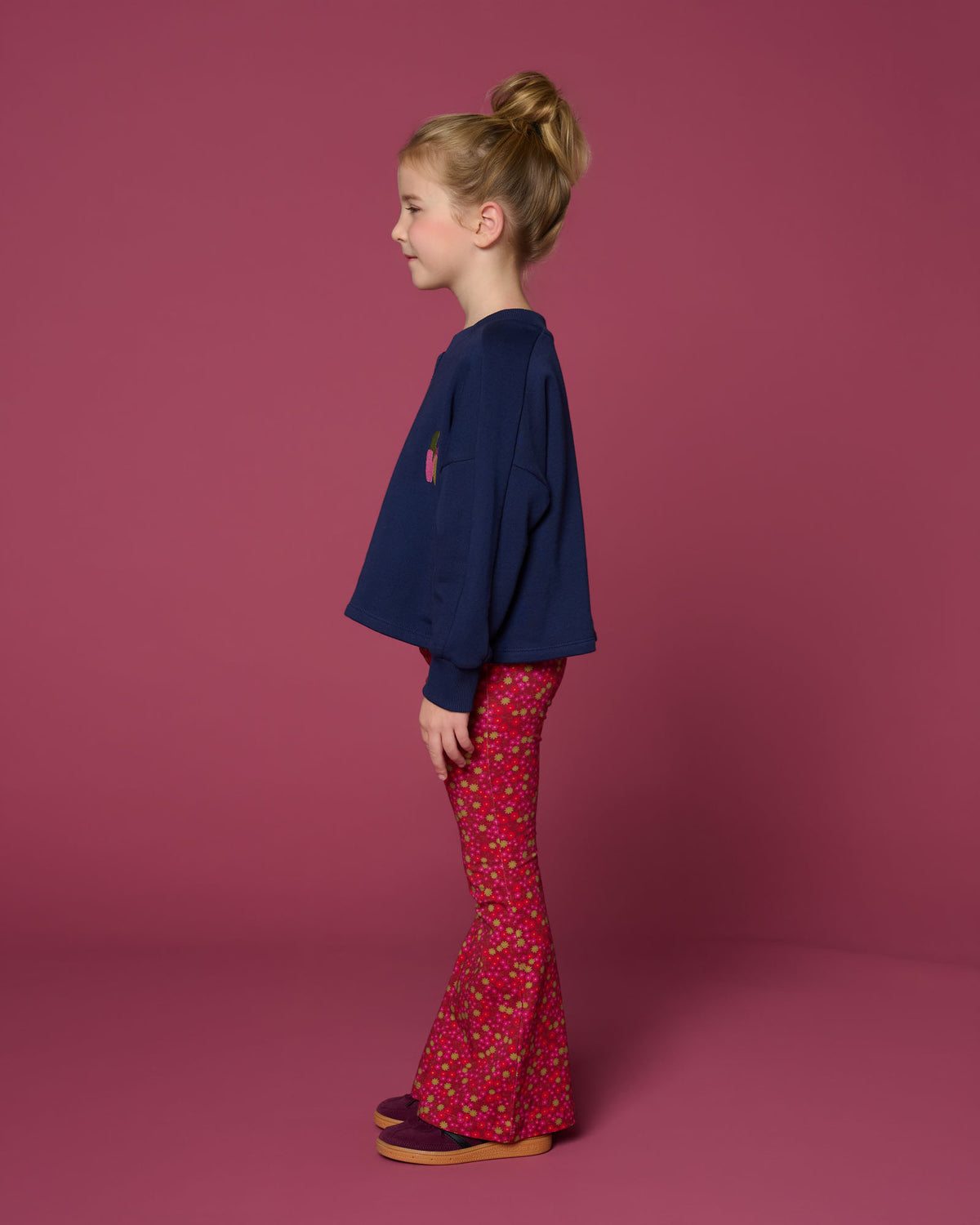 Coco Sweater | Dark Blue, Petit Blush