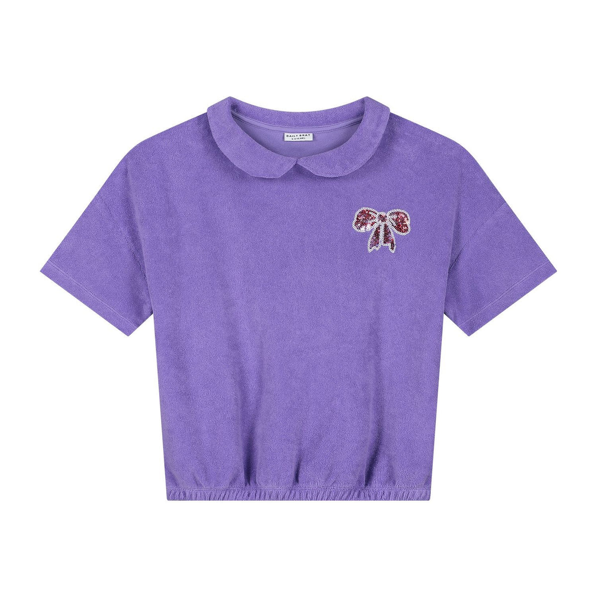 Suze bow top paisley Purple, Daily Brat