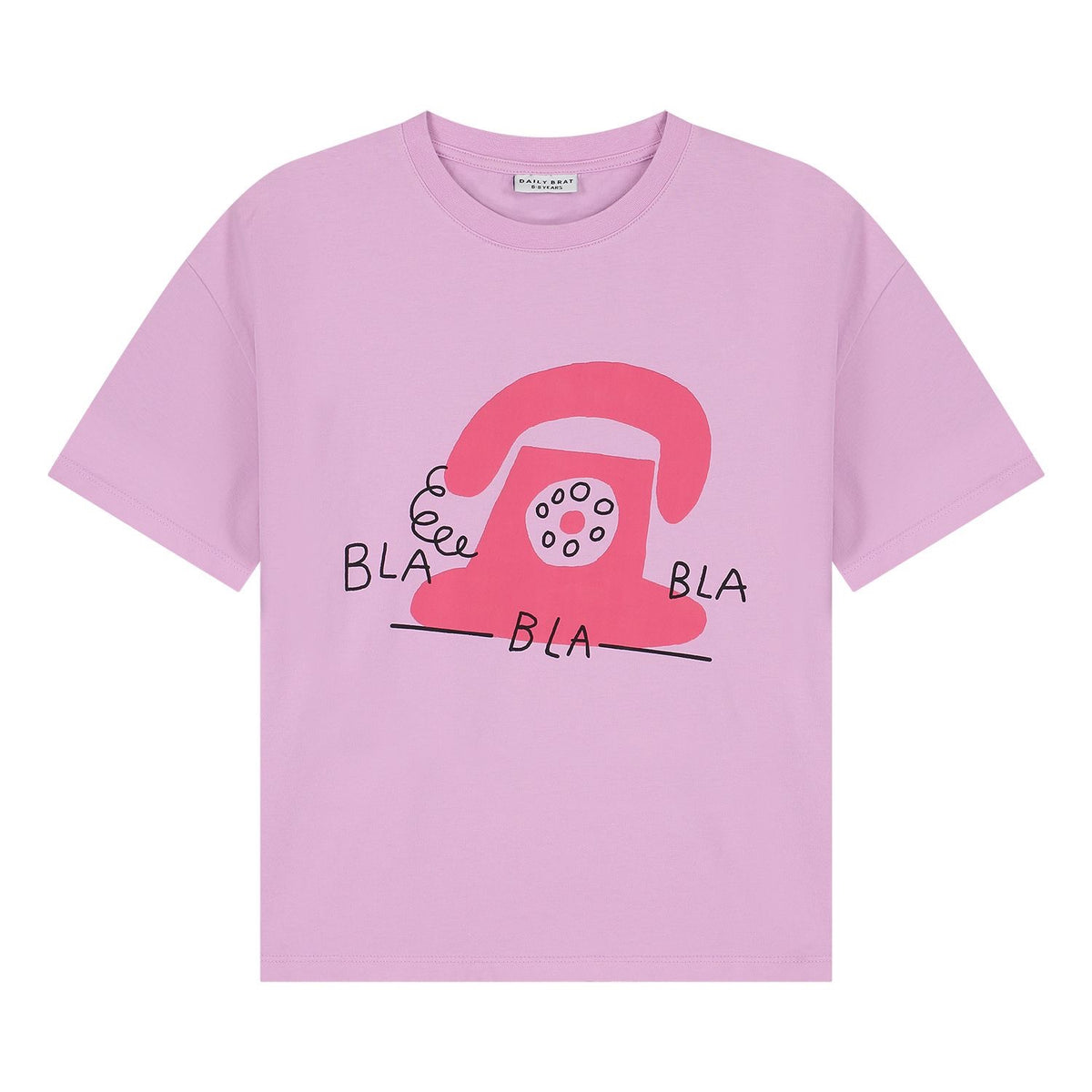 Bla Bla T-shirt sunny violet, Daily Brat