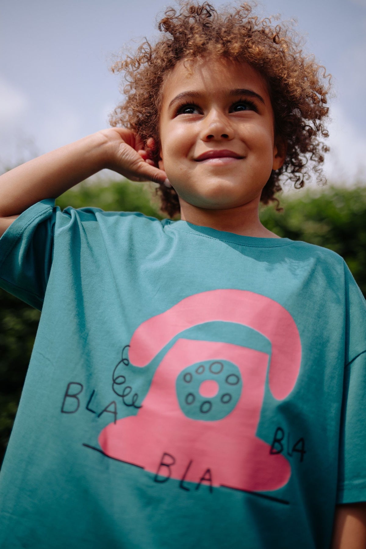 Bla Bla T-shirt Teal, Daily Brat