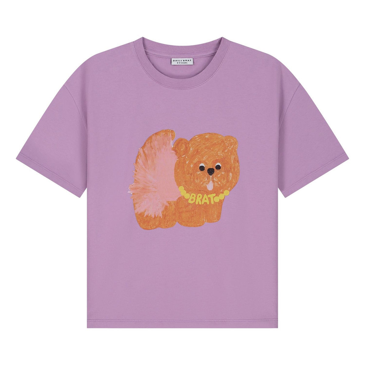 Waffles T-shirt Lilavender, Daily Brat