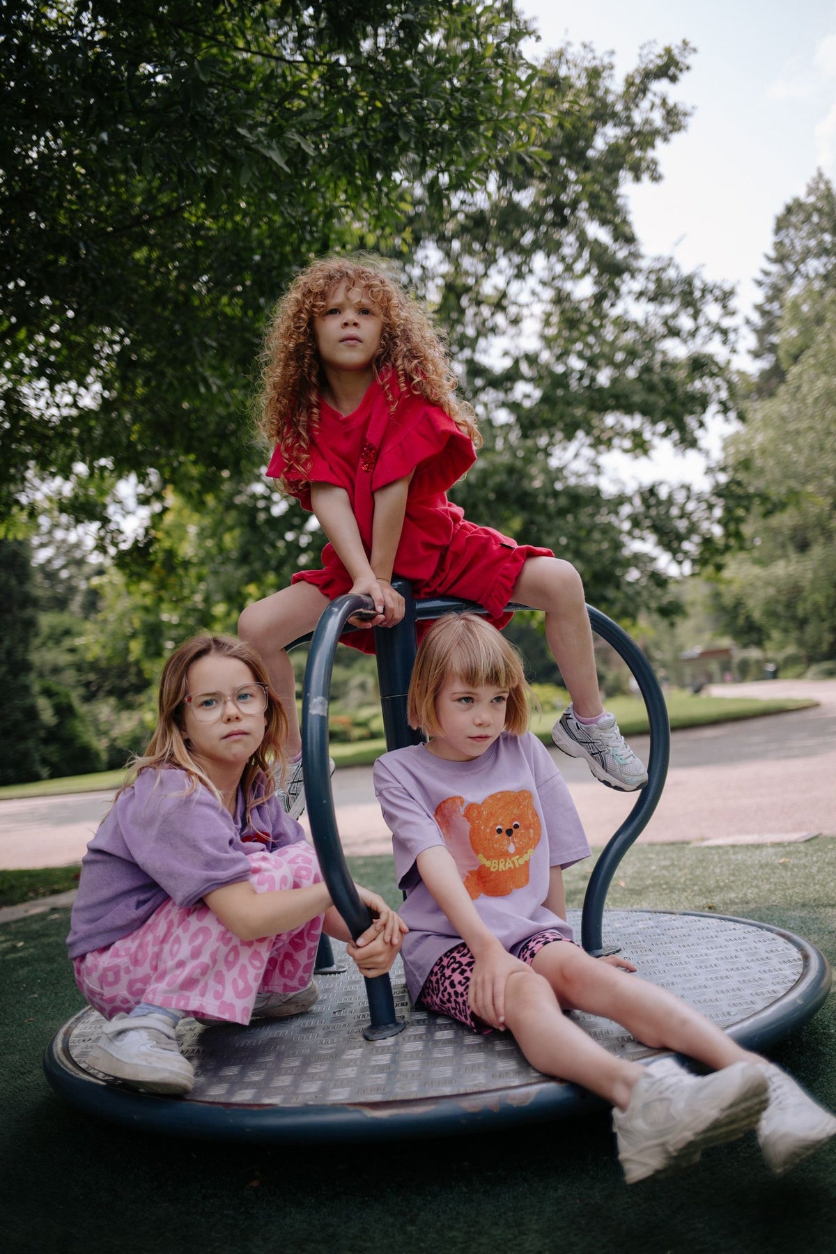 Waffles T-shirt Lilavender, Daily Brat