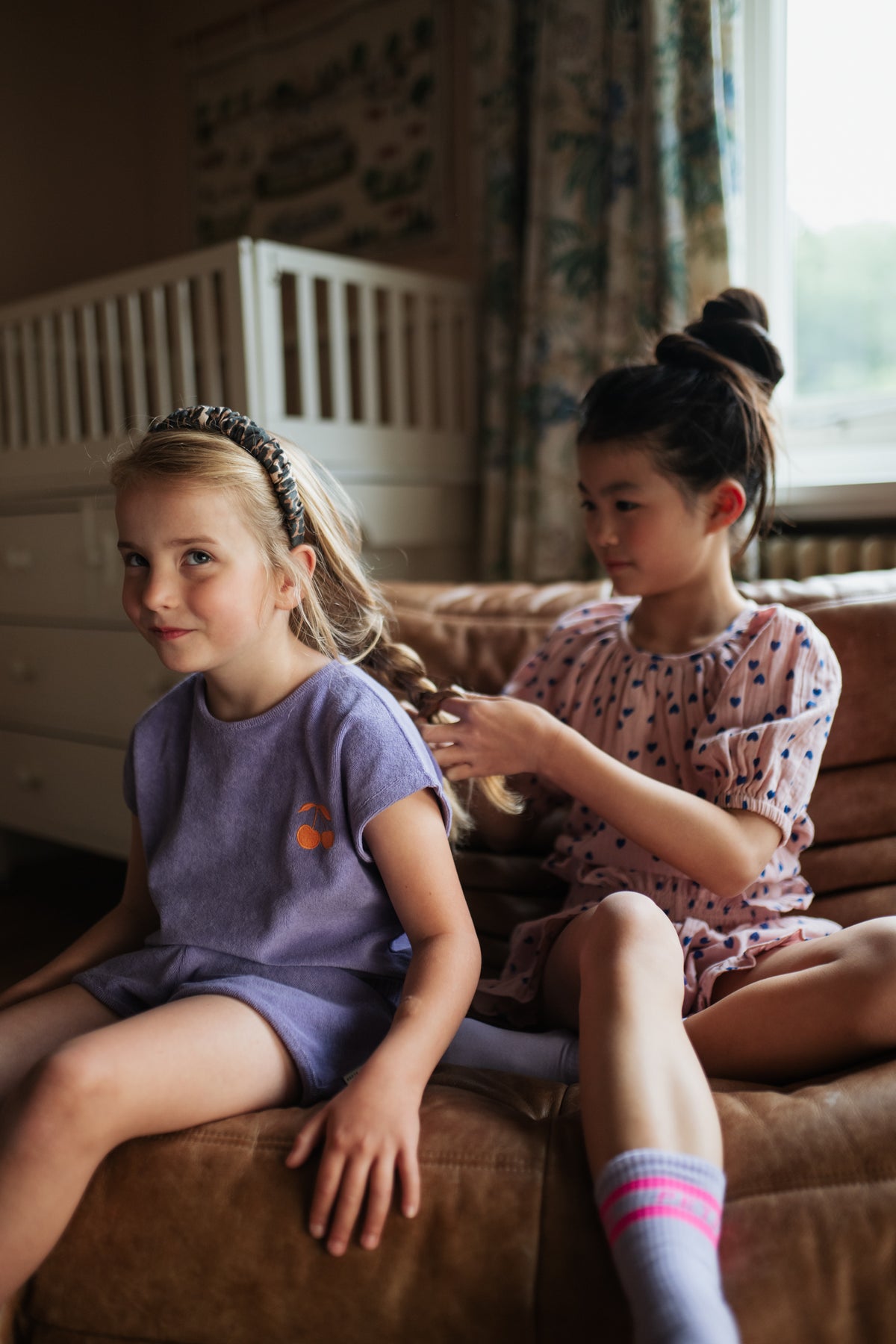 Sport Socks Violet/Neon Pink, Petit Blush