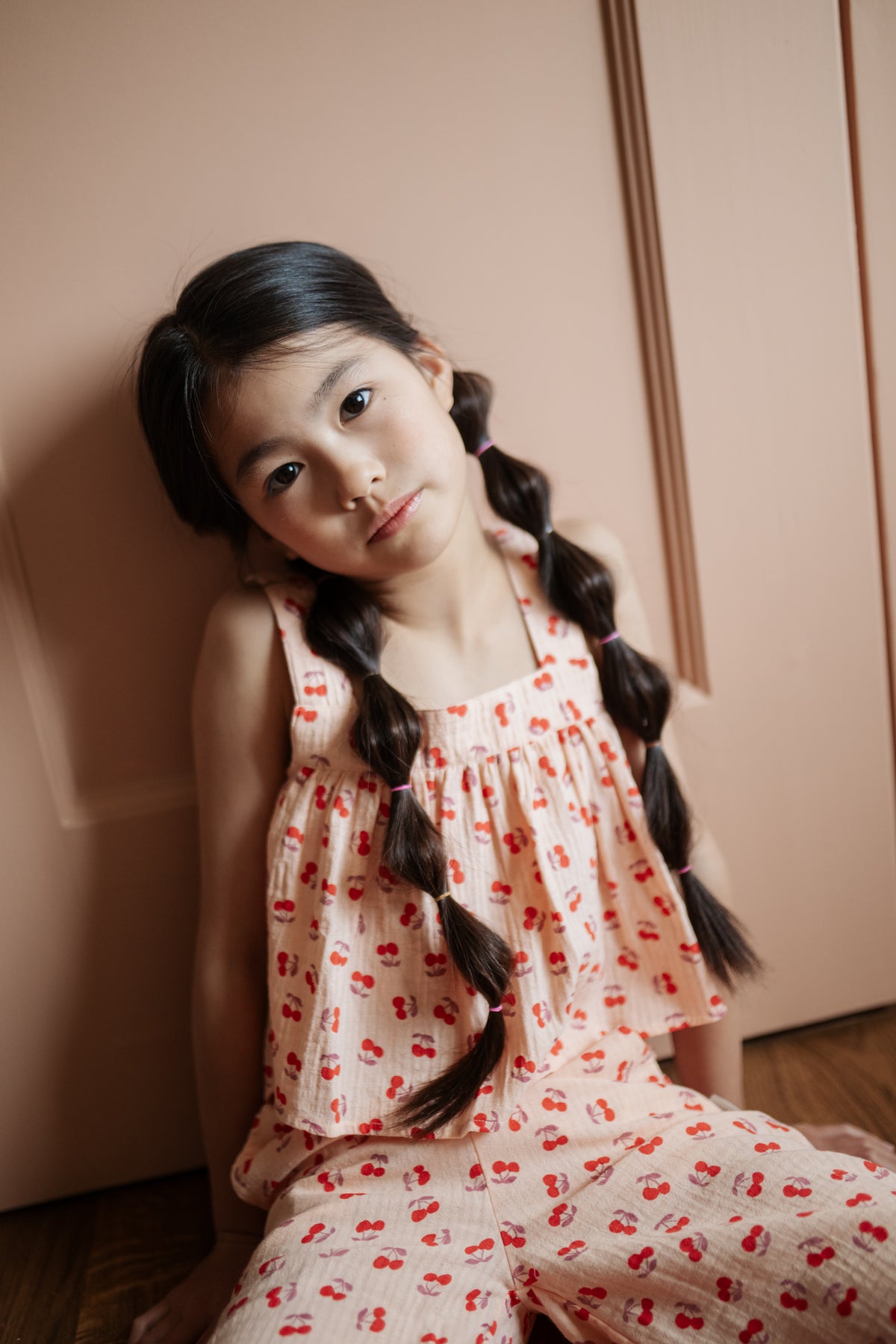 Summer Blouse Cherry, Petit Blush