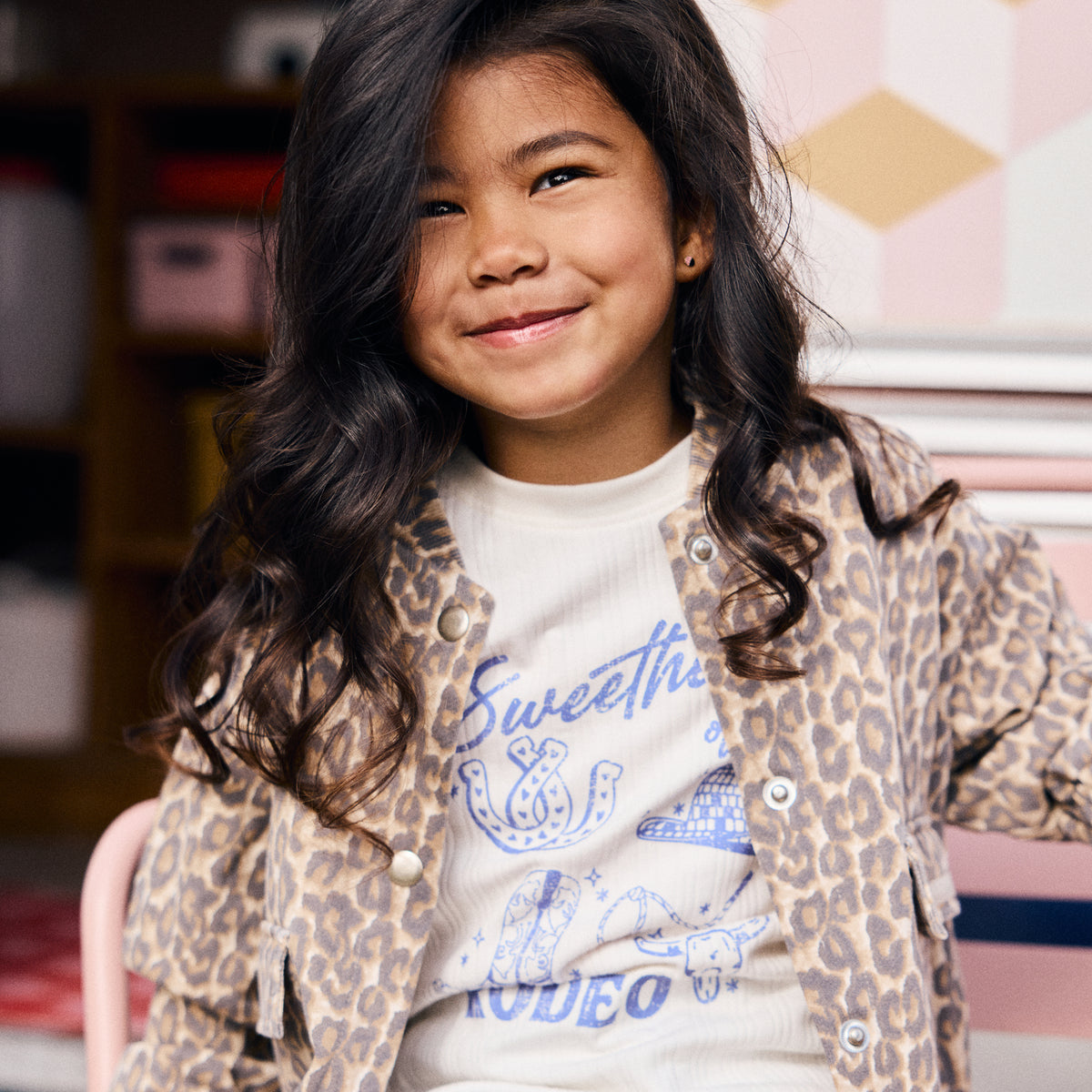 T-shirt artwork Egret, Daily Seven