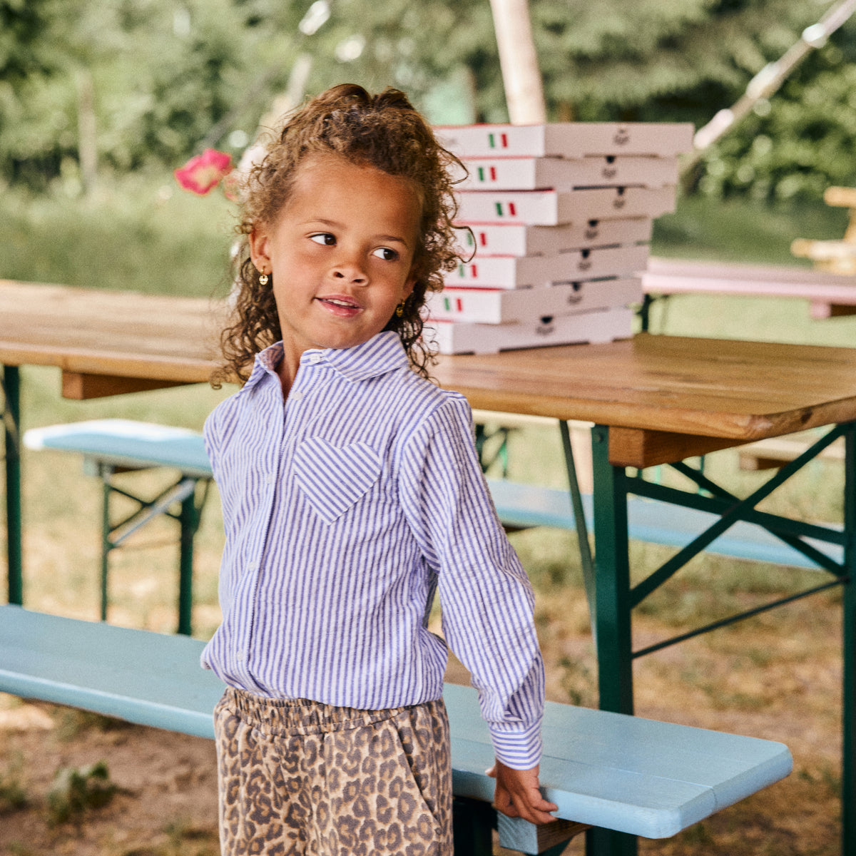 Blouse stripe Lolite, Daily Seven