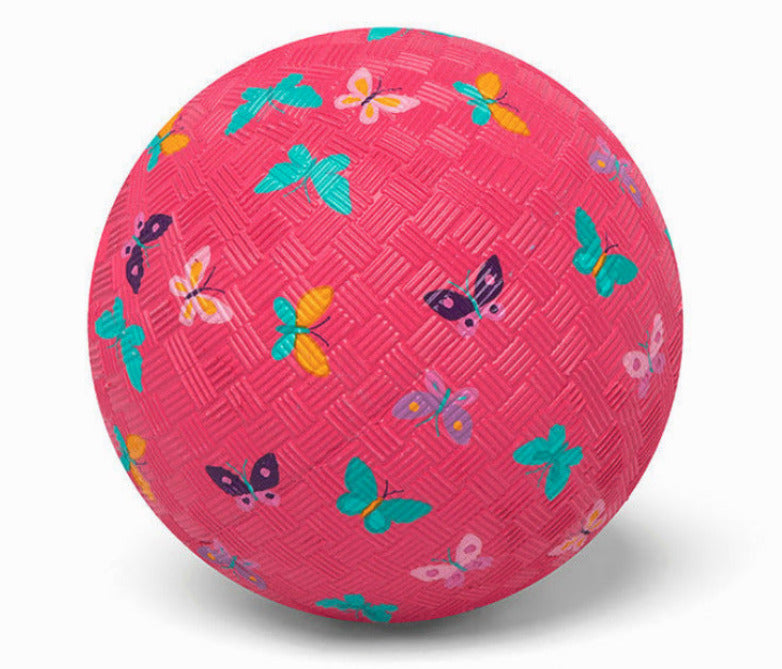 Rubber bal - Vlinders - 18 cm, Little L