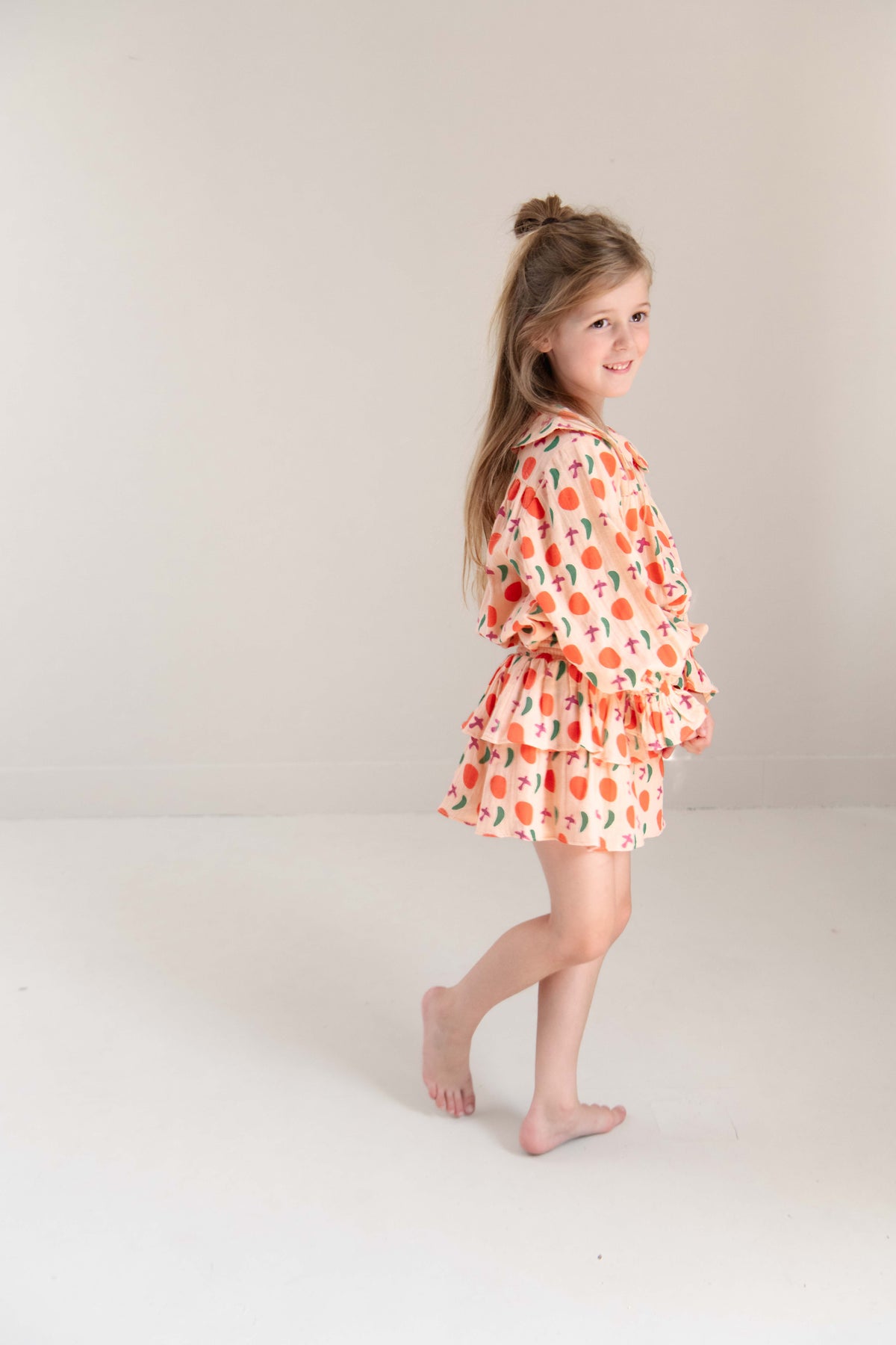 Elle skirt Peach Orange, Jenest