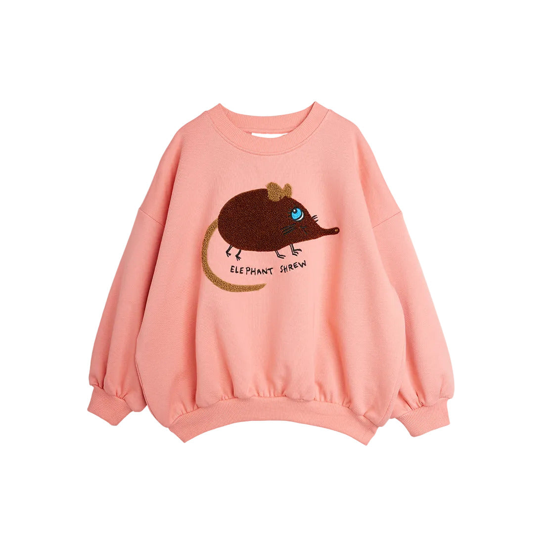Elephant shrew chenille sweatshirt, Mini Rodini
