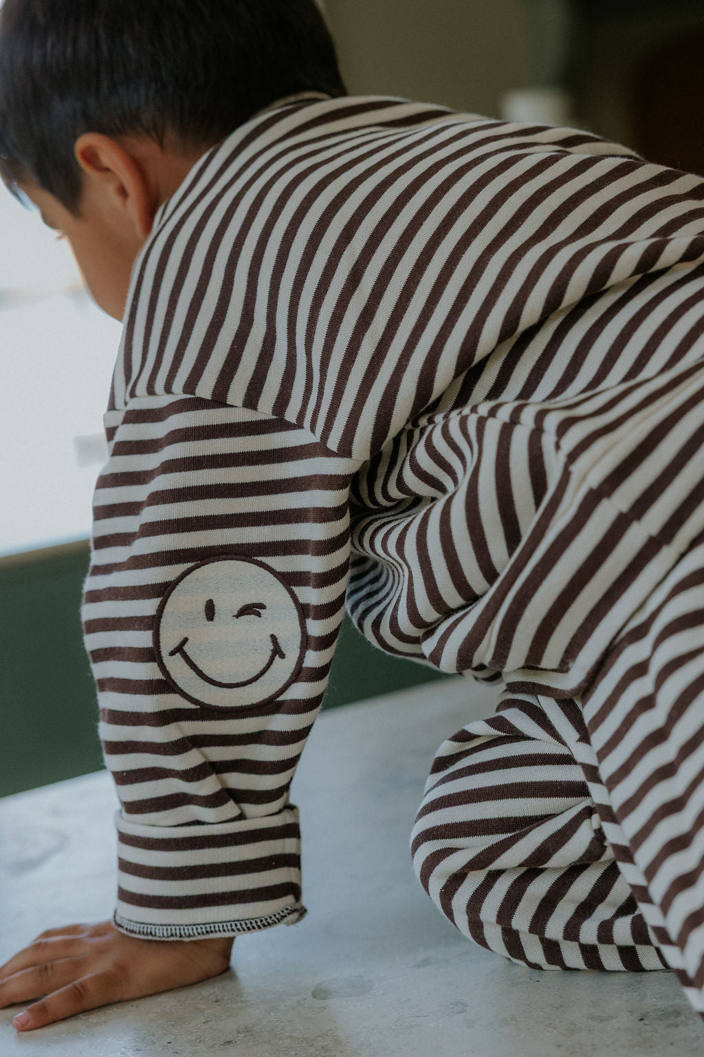 ALVIN longsleeve coffee bean/sandshell, Fliink
