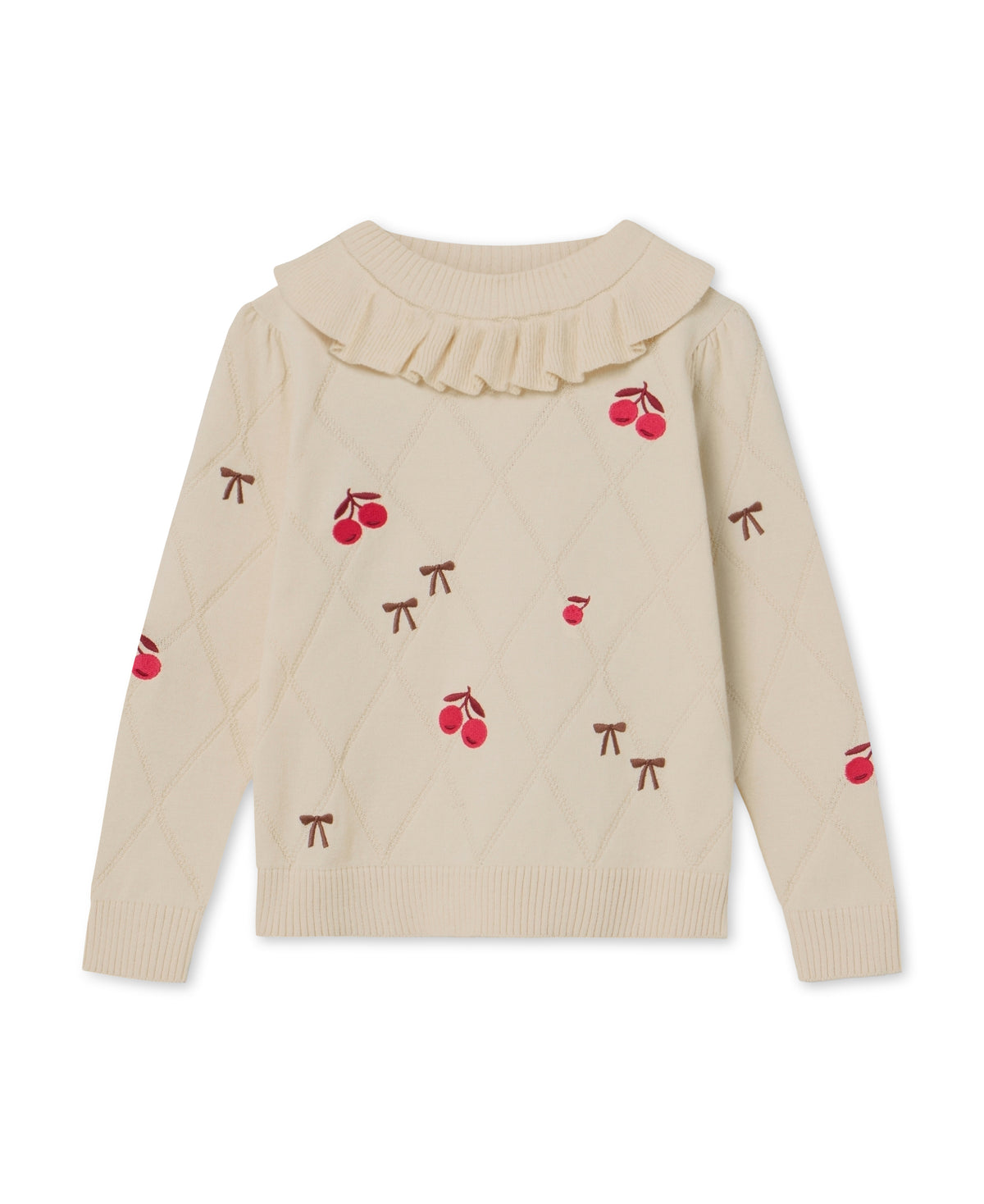 Nova ruffle pullover sandshell, Fliink