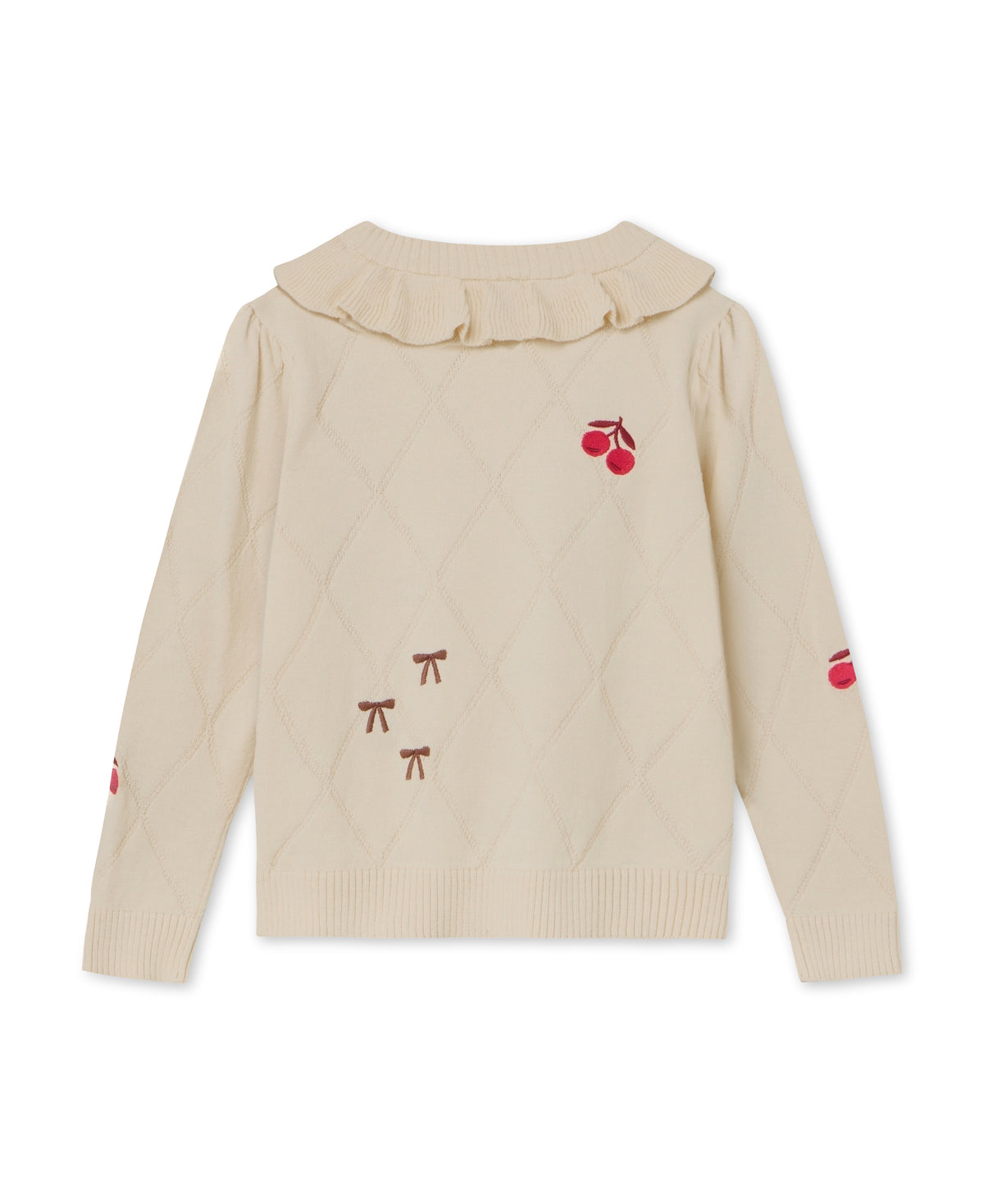 Nova ruffle pullover sandshell, Fliink