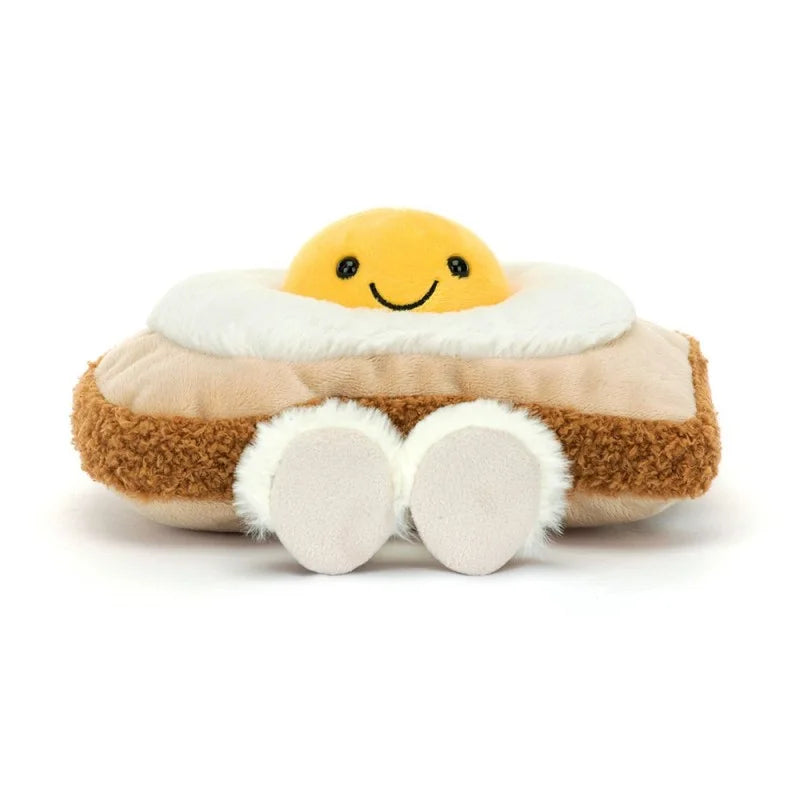 Amuseable egg in toast, Jellycat