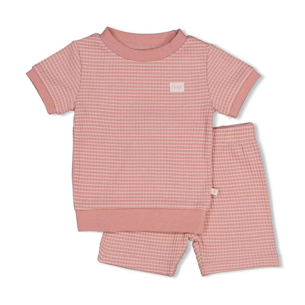 Wafel Pyjama Mauve summer special, Feetje