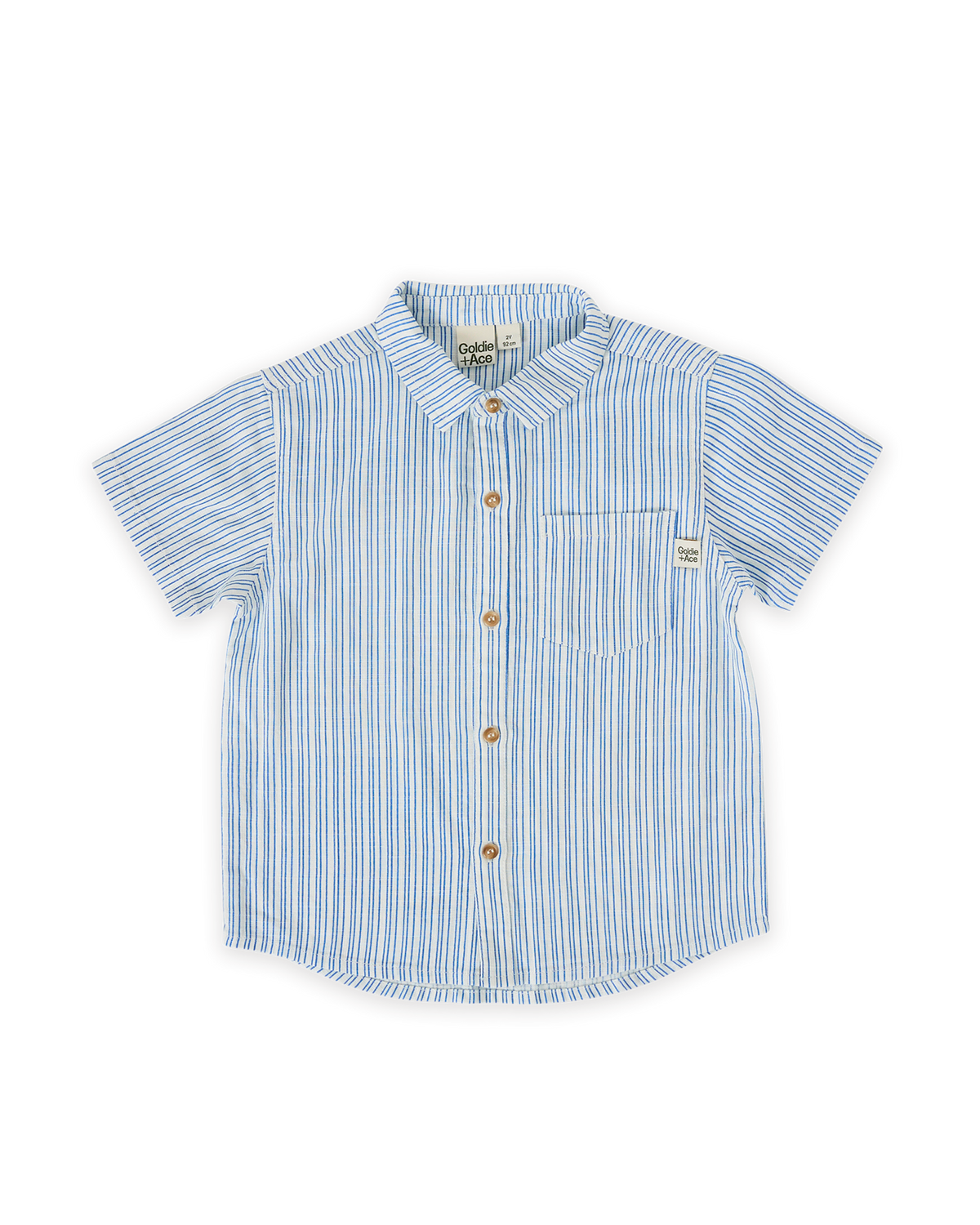 Sailor stripe holiday shirt, Goldie & Ace