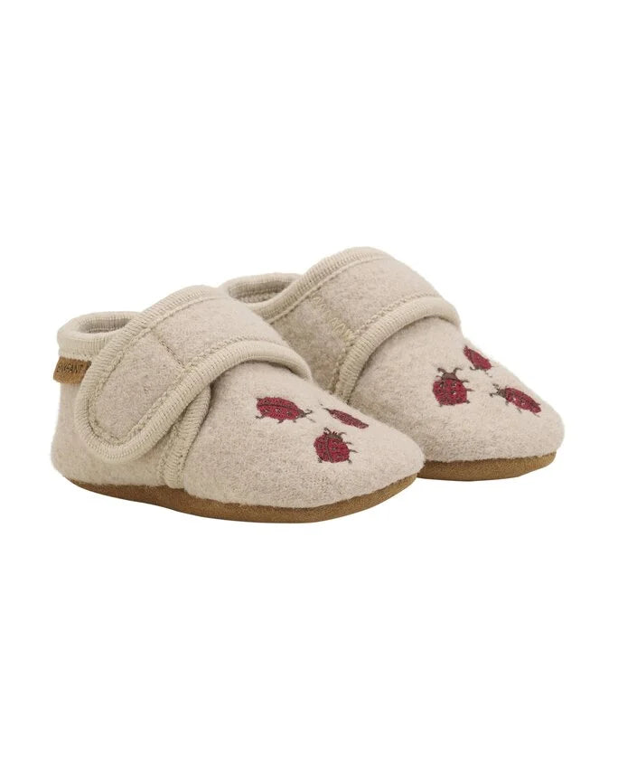 Wool slippers lieveheersbeestje moonlight Enfant