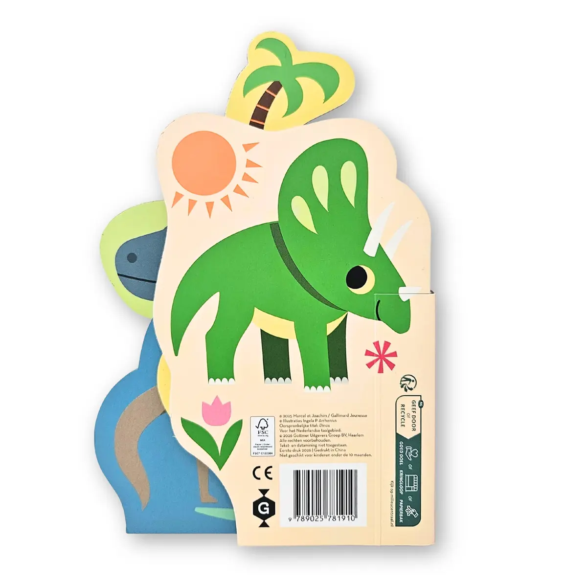 Dino 3D kartonboekje Ingela P Arhennius
