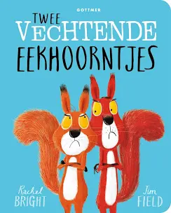 Twee vechtende eekhoorntjes, gottmer