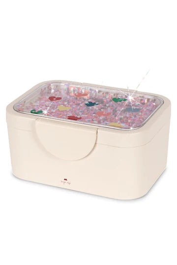 Glitter lunch box heart