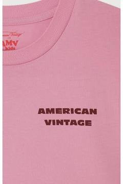 Enfant t-shirts fitzvalley barbe a papa, american vintage
