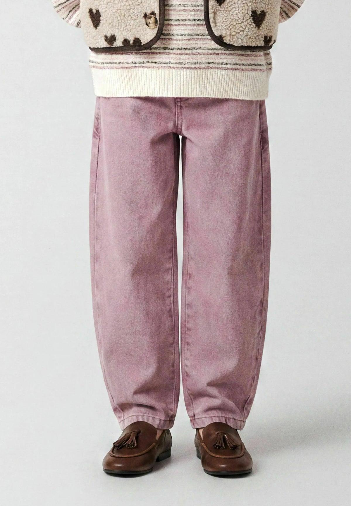 Bella barrel denim jeans wild ginger, name it