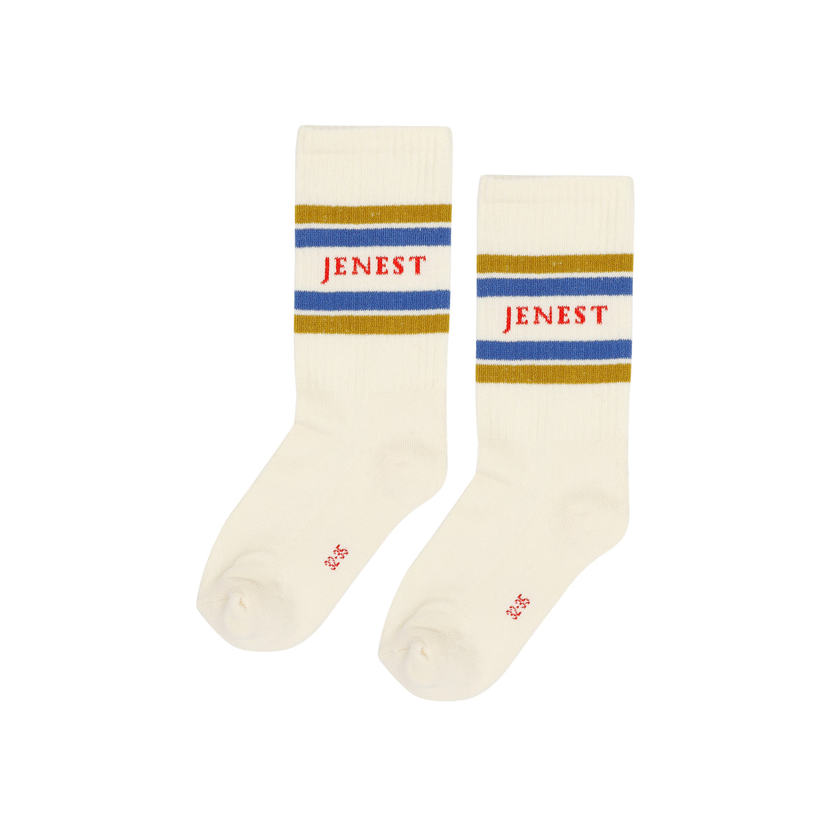 JS Sport socks Off white blue gold, Jenest