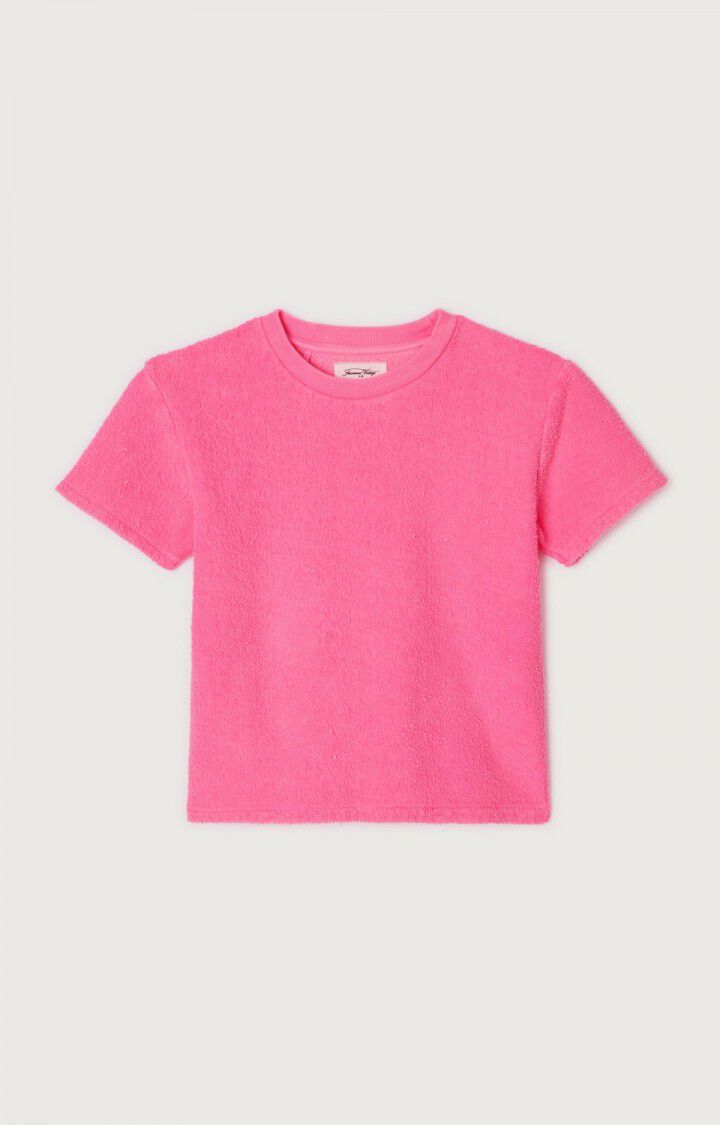 T-shirt BOBYPARK Pink acid Fluor, American Vintage