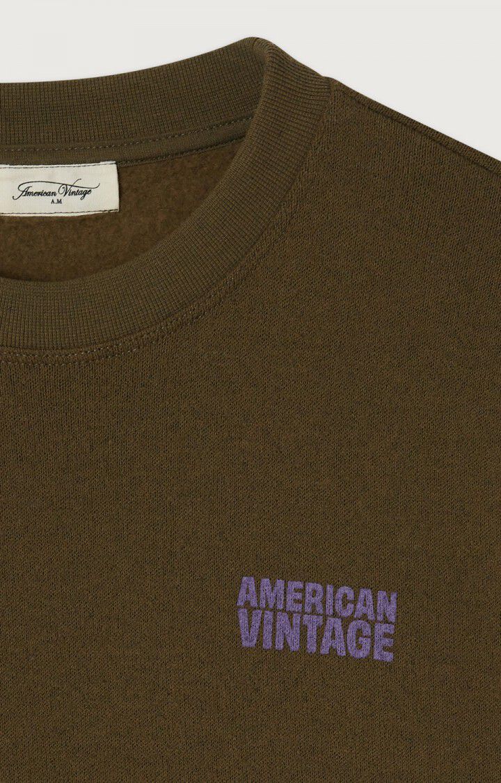 Sweater Evona Overdyed Wood, American Vintage