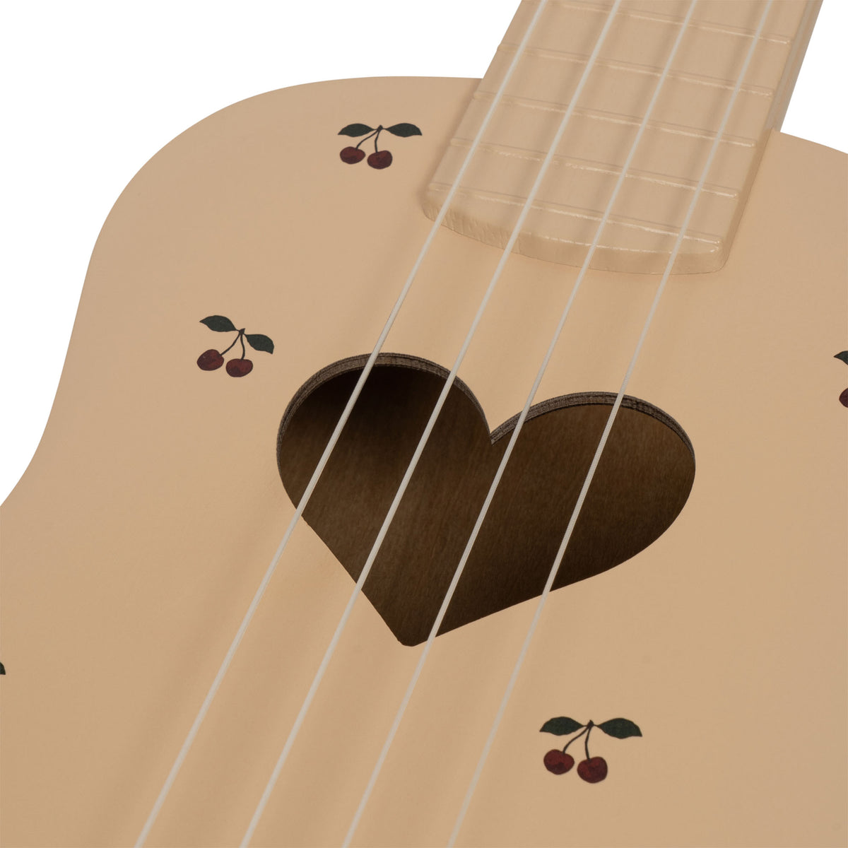 Wooden ukulele Cherry, Konges Sjold