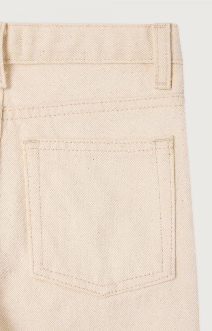 Straight Jeans  Snopdog 5 poches en Ecru, American vintage