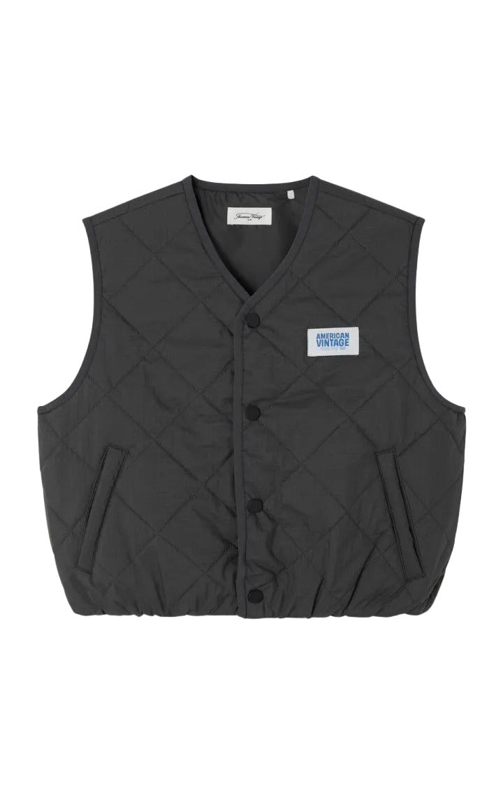 Gilet ample carbone, American vintage