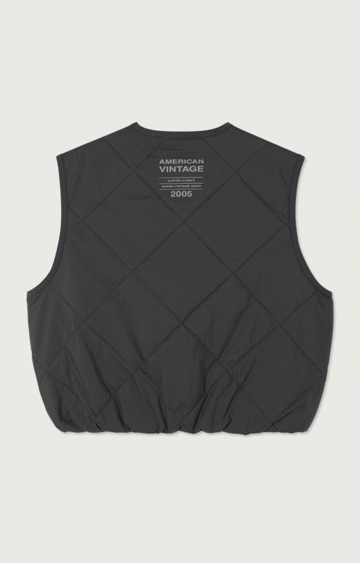 Gilet ample carbone, American vintage