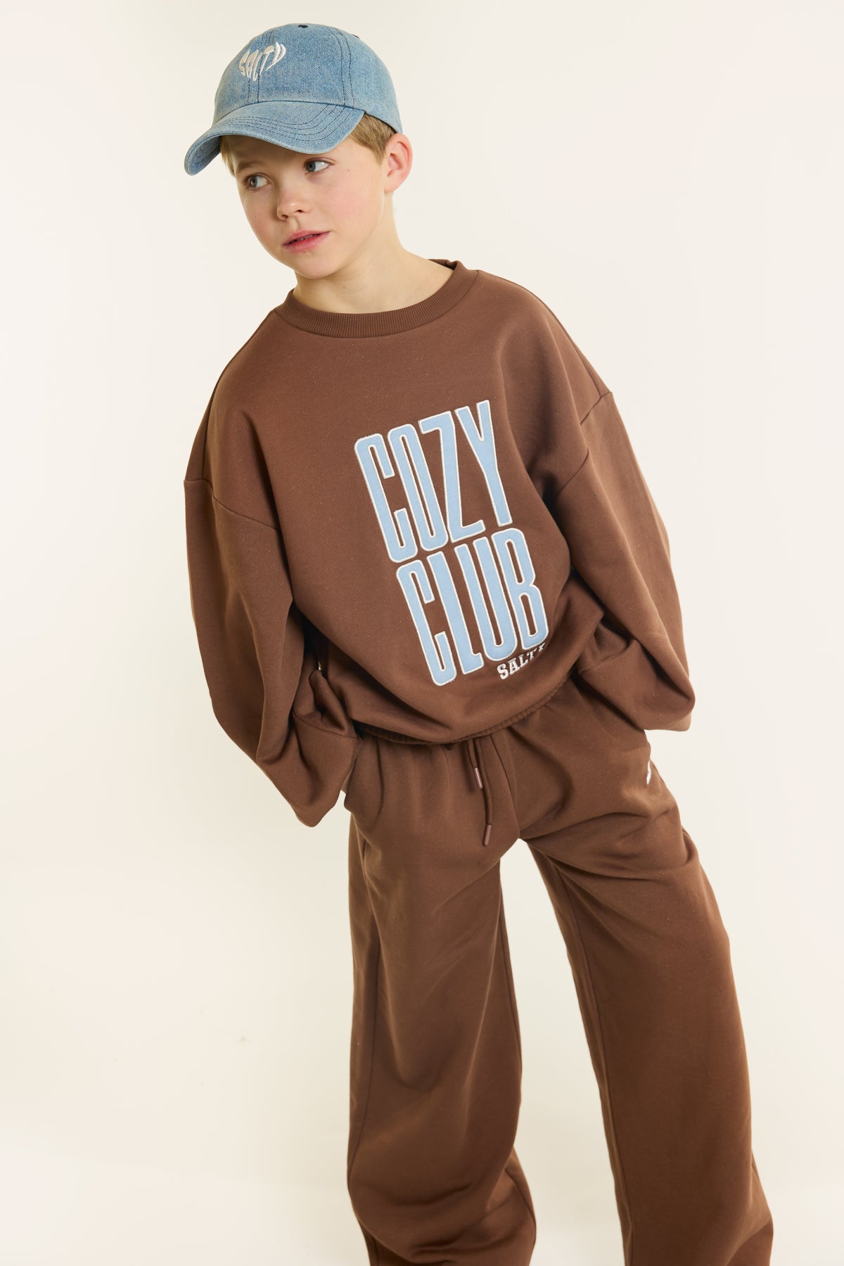 Salty Sweatpants Brown, Salty Stitch