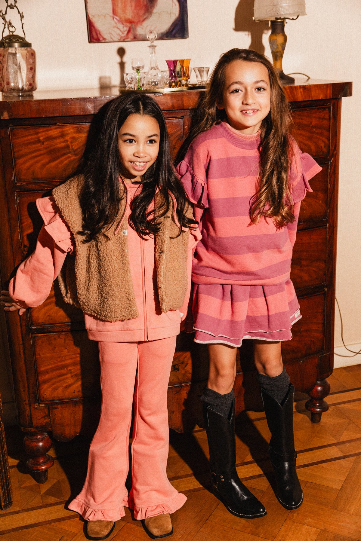 Laella Rose salmon, Labo des colores