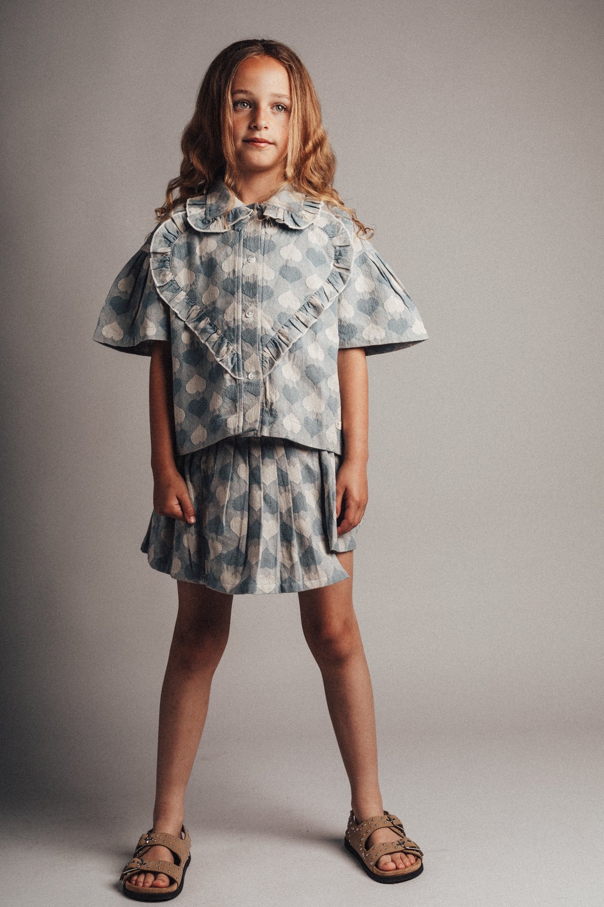 Laila Blouse Blue denim light, Labo de colores
