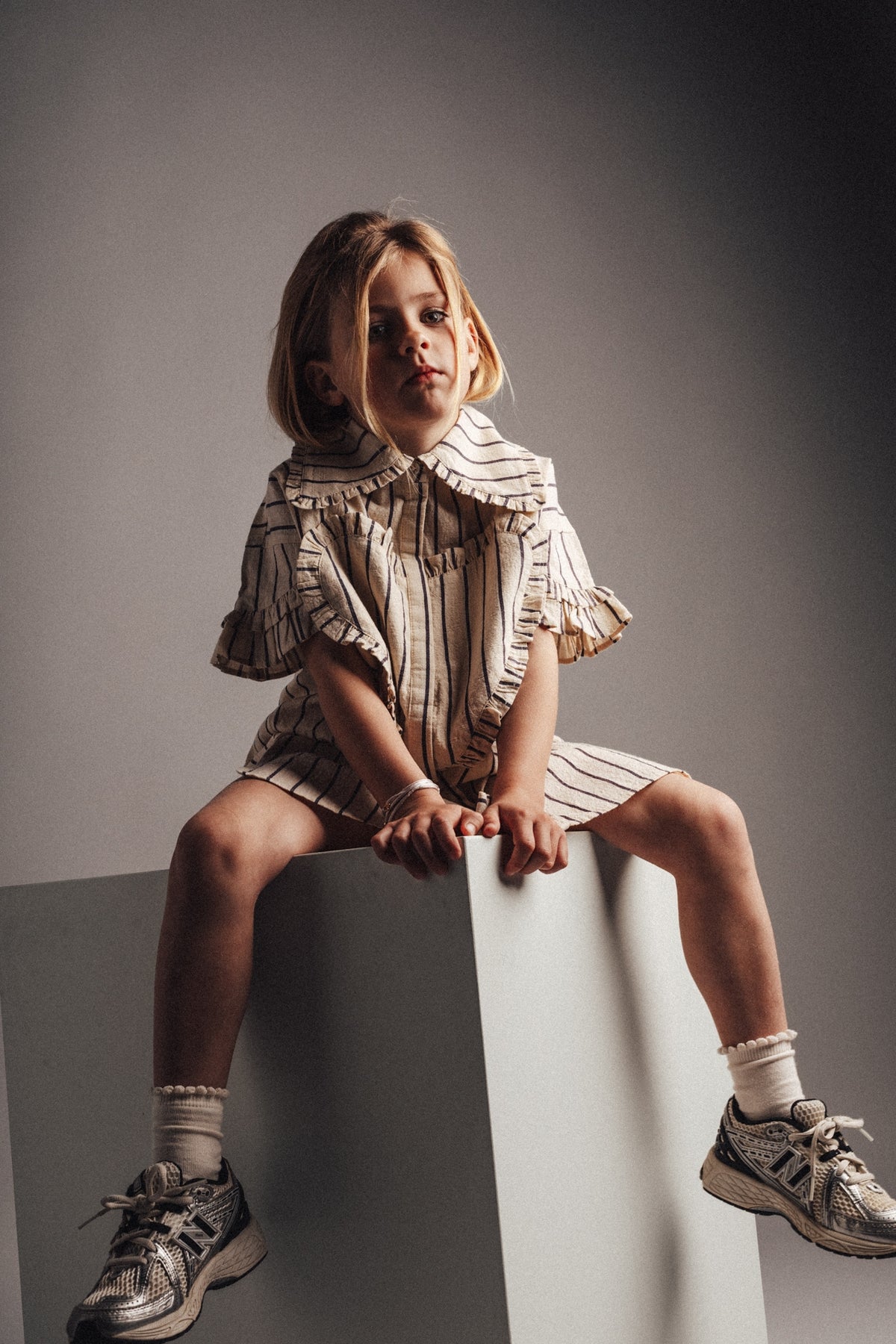 Larah Dress stripes, Labo de colores