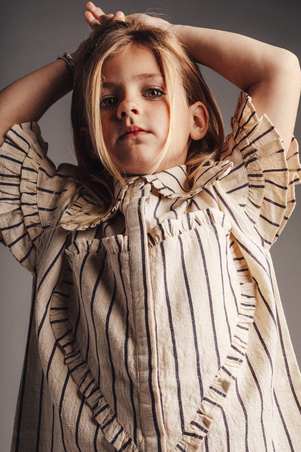 Larah Dress stripes, Labo de colores