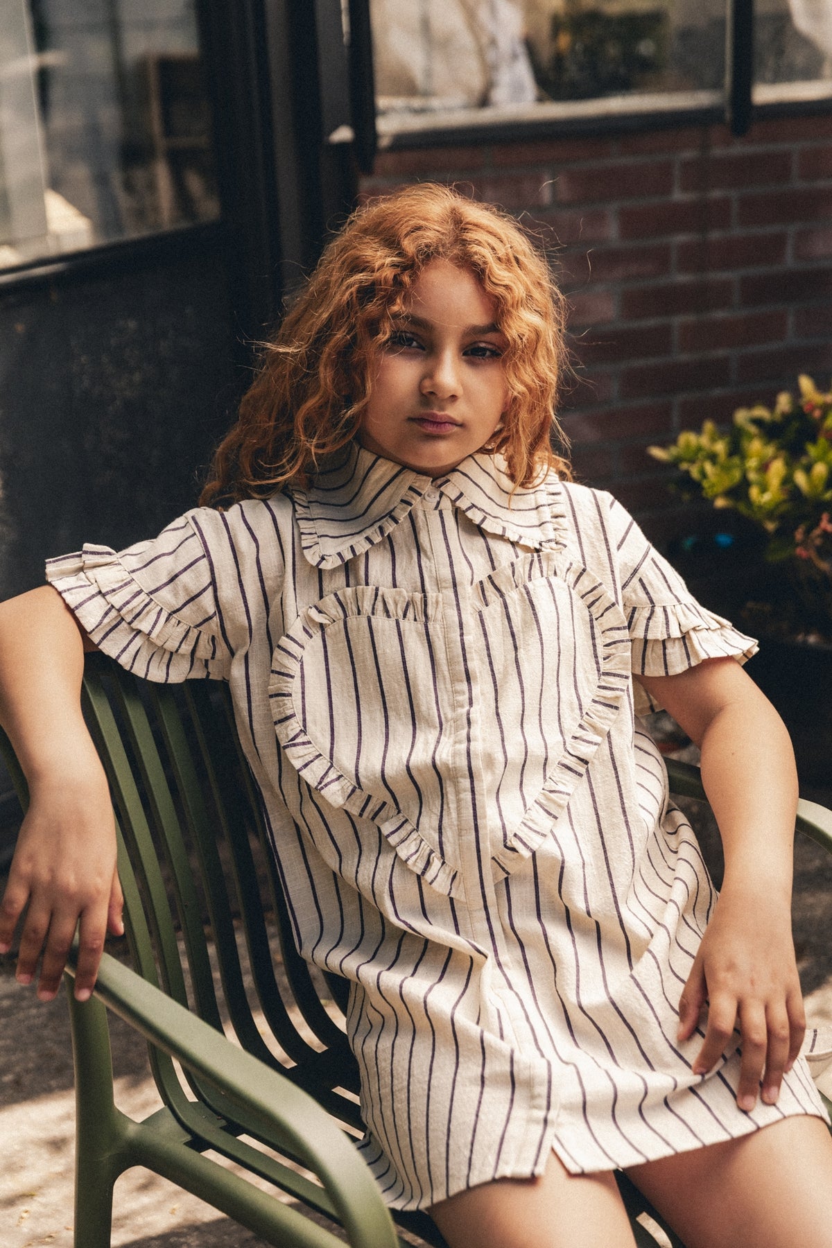 Larah Dress stripes, Labo de colores