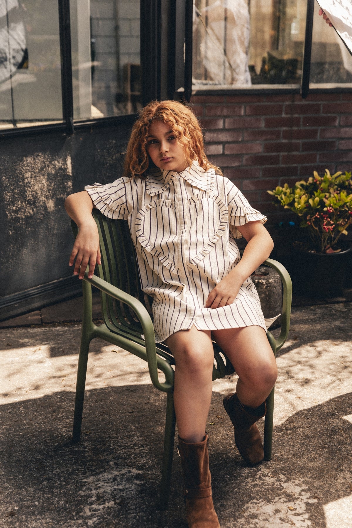 Larah Dress stripes, Labo de colores