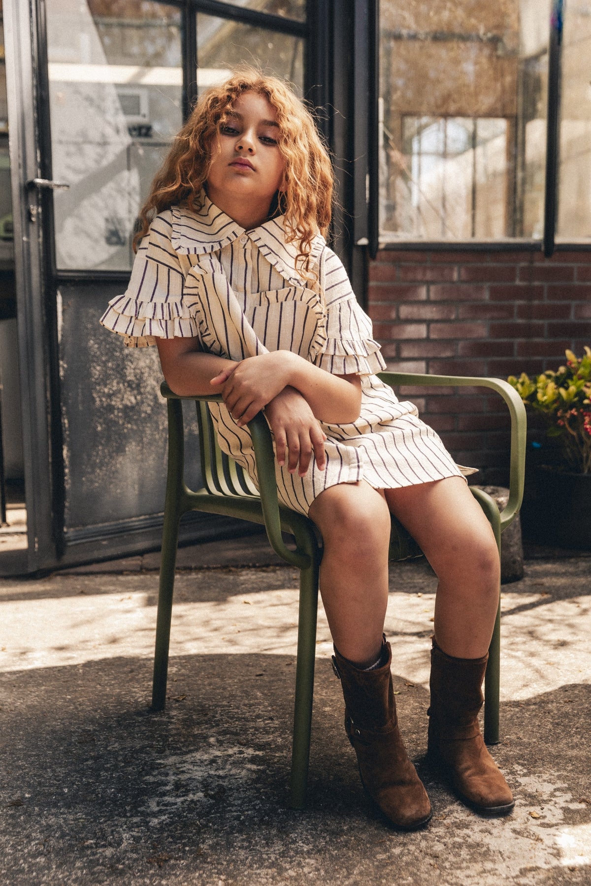Larah Dress stripes, Labo de colores