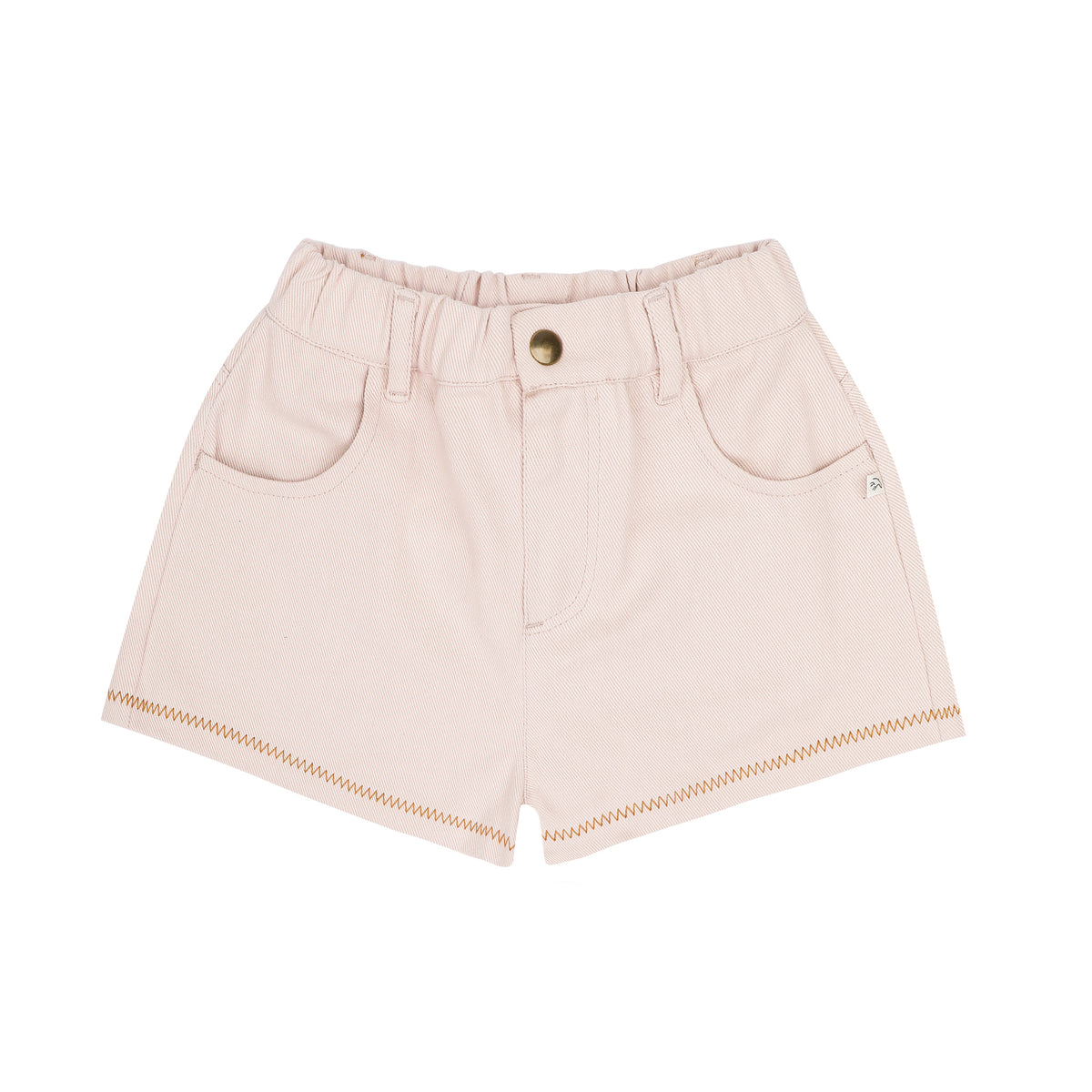 Lilou twill shorts Blossom rose, Jenest