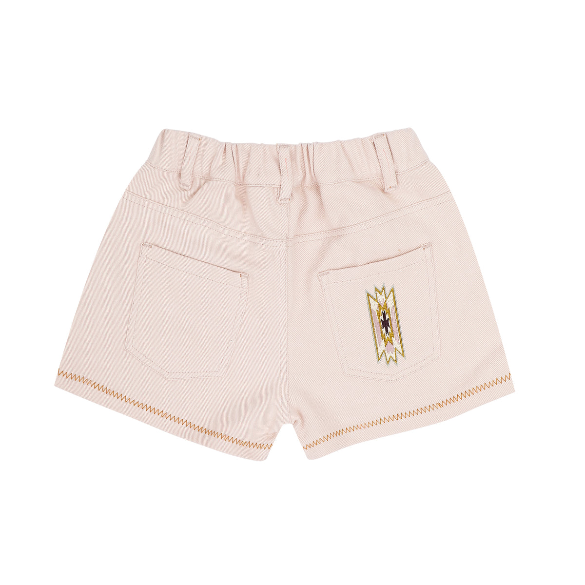 Lilou twill shorts Blossom rose, Jenest