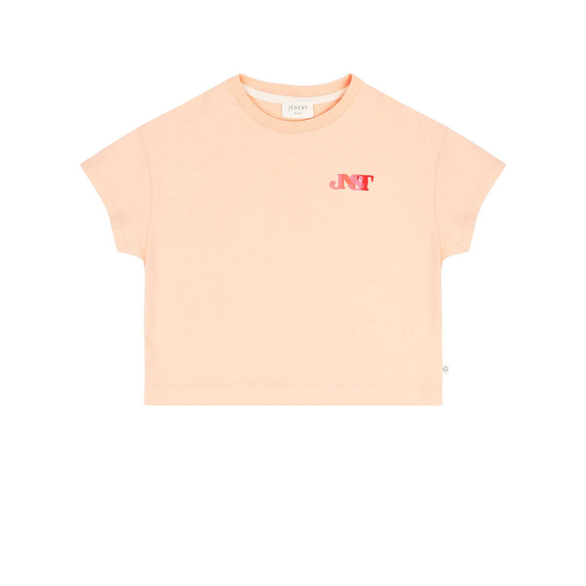 Livia T-shirt Peach Orange, Jenest