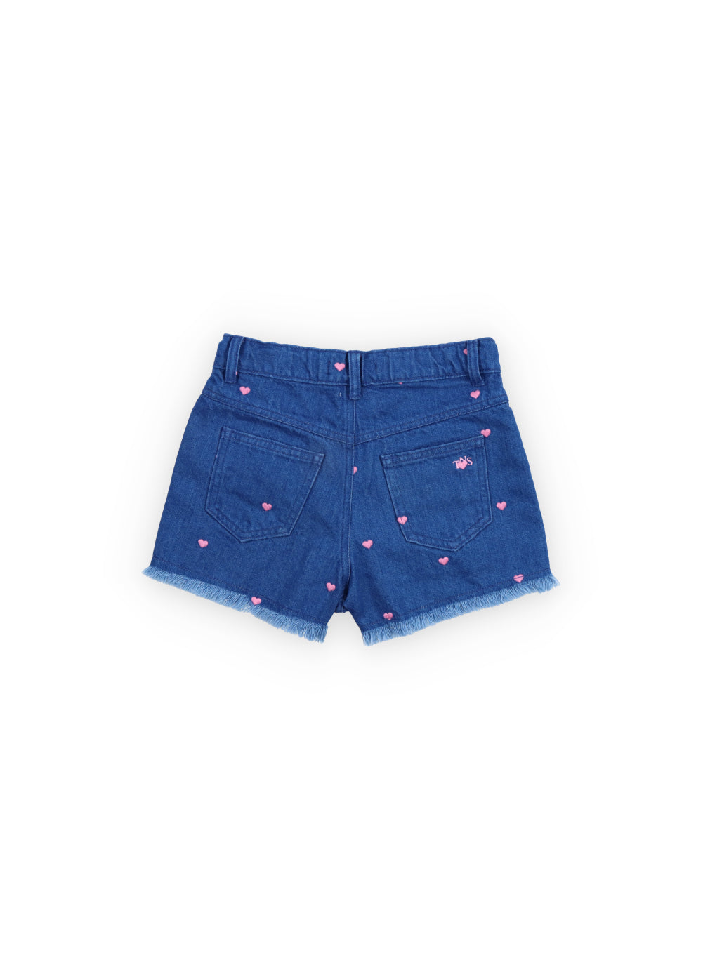 Lys short Hearts light denim, The New Society
