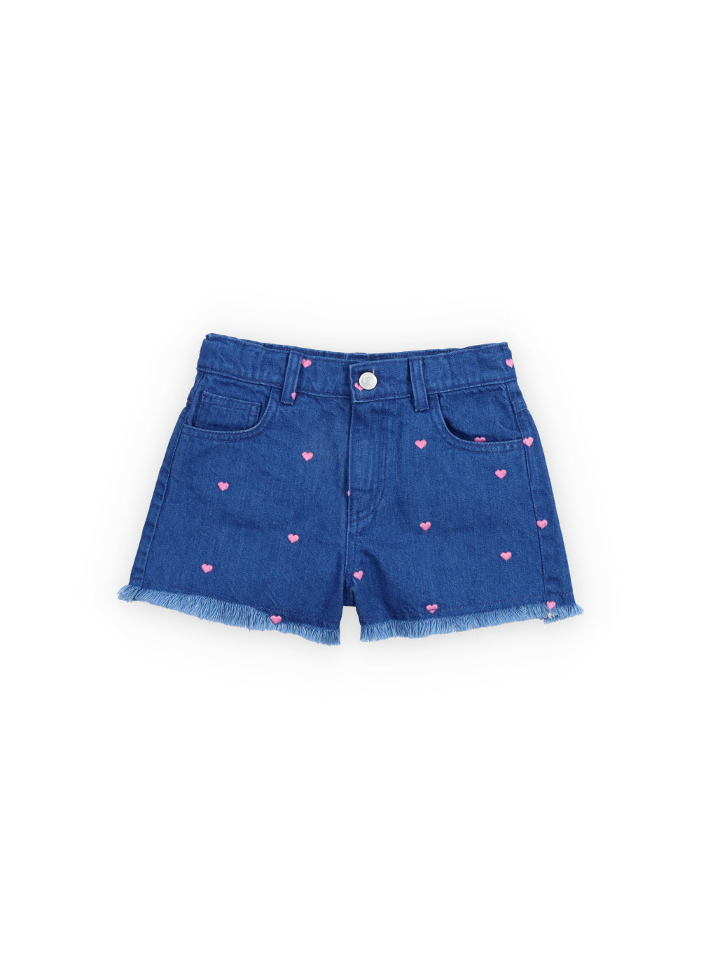 Lys short Hearts light denim, The New Society