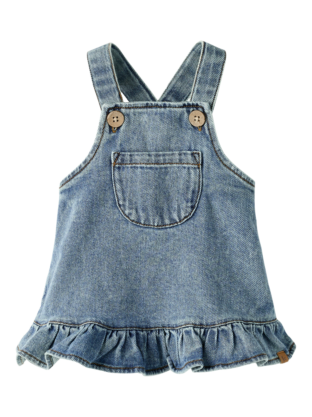 Karole denim skirt overall, Lil Atelier